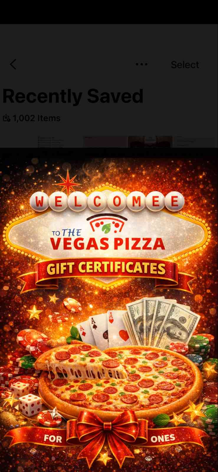 2000PKR Gift Certificate